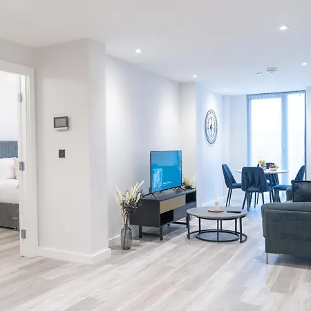 Apex Lofts Suite - Modern 2 Bed With Rooftop Terrace Birmingham Exterior photo